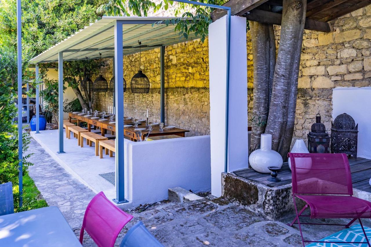Villa Mas Bleu Sommières Exterior foto