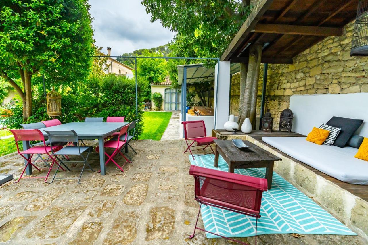 Villa Mas Bleu Sommières Exterior foto