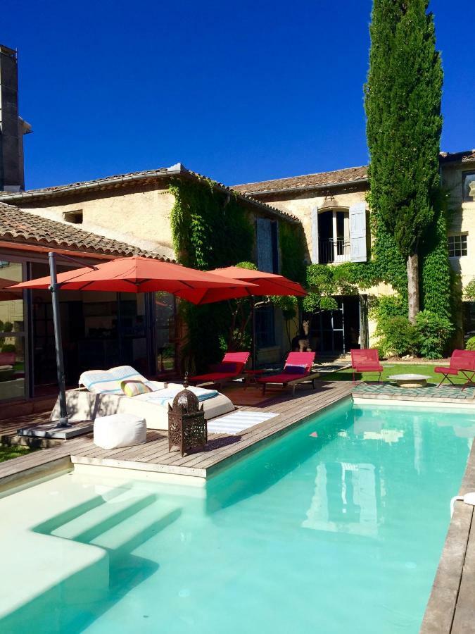 Villa Mas Bleu Sommières Exterior foto