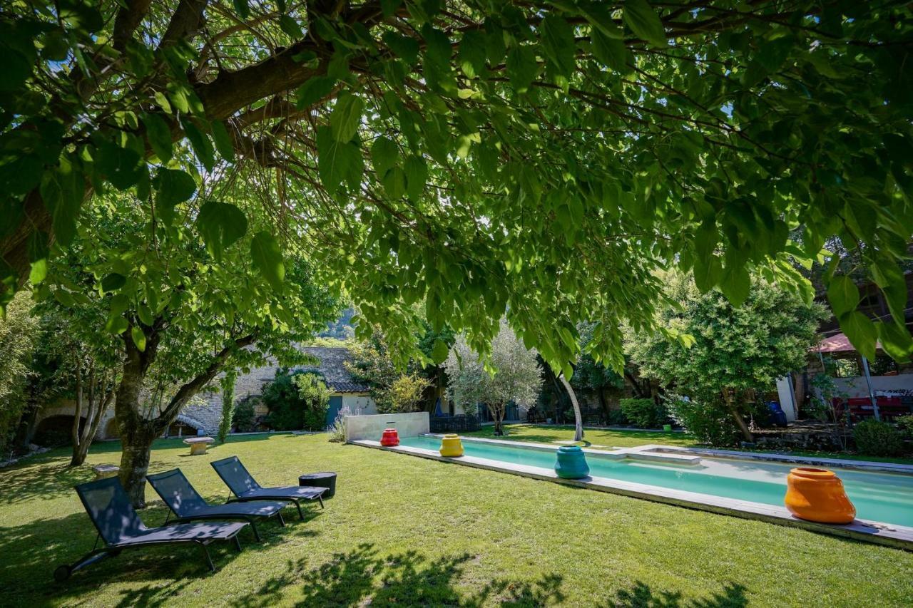Villa Mas Bleu Sommières Exterior foto